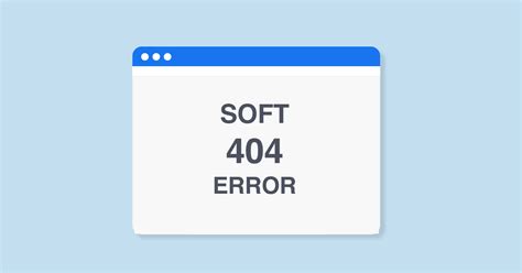 google soft 404 error